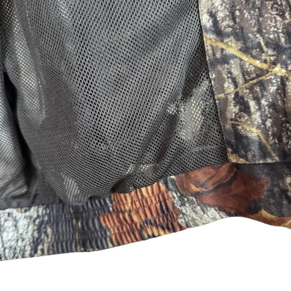 Gear Coleman Forest Camo Tactical Hooded Lightweight Hunting Jacket Men's Size M